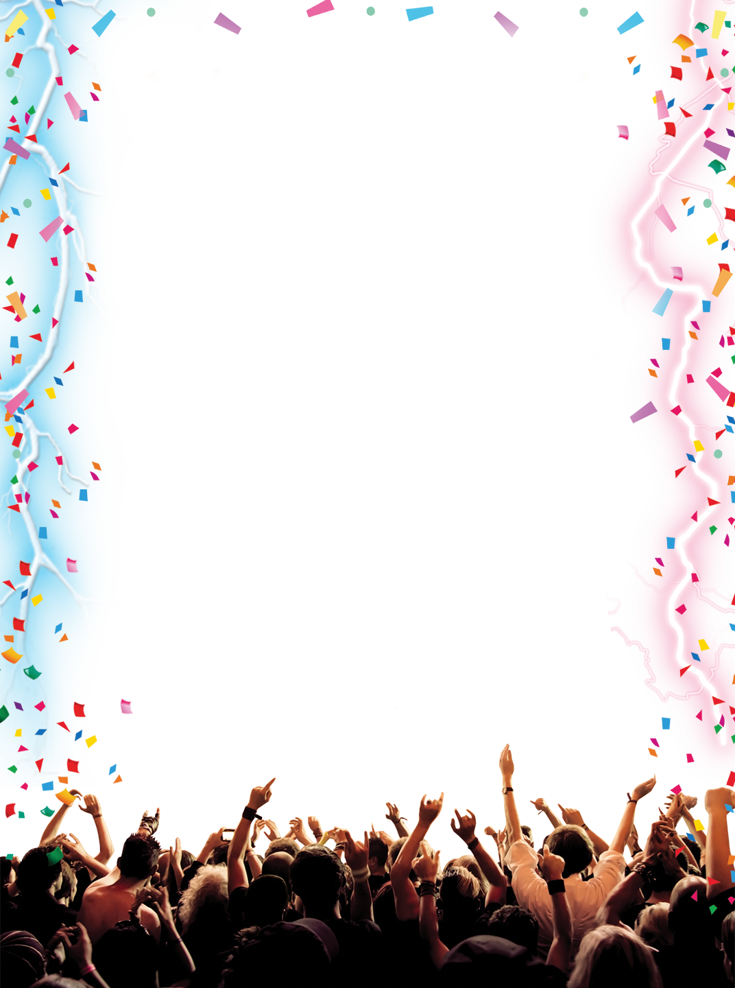Crowd overlay png